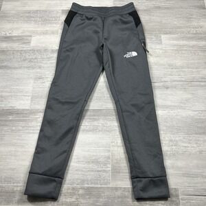 The North Face Boys Medium (10) Gray/Black Sweatpant Joggers Style NF0A89DM NWOT